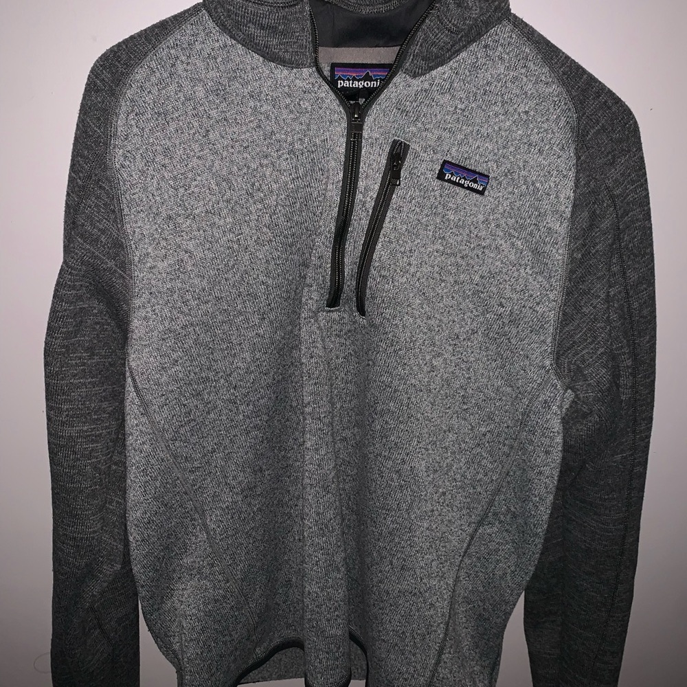 Patagonia Gray Quarter-Zip size L